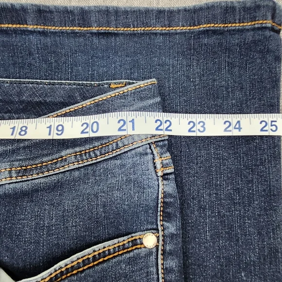 Torrid Luxe Slim Boot Dark Wash Stretch Denim Jeans. 24 Tall - Picture 9 of 12